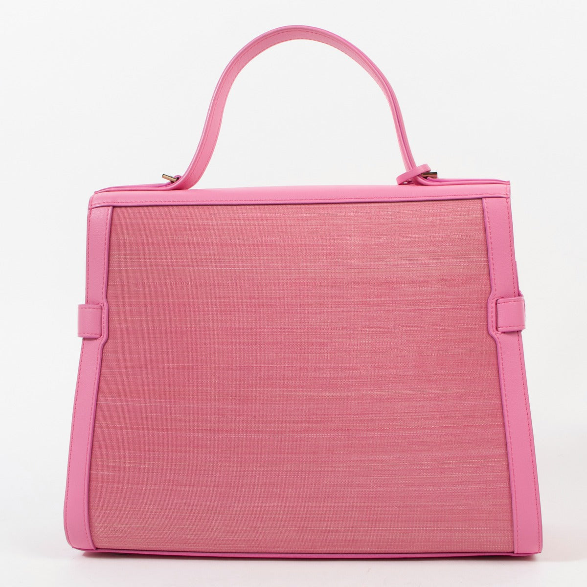 Delvaux Tempête GM Toile De Crin Flamingo