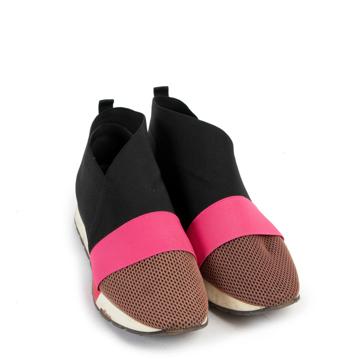 Baskets Balenciaga Race-Runner noires - taille 38