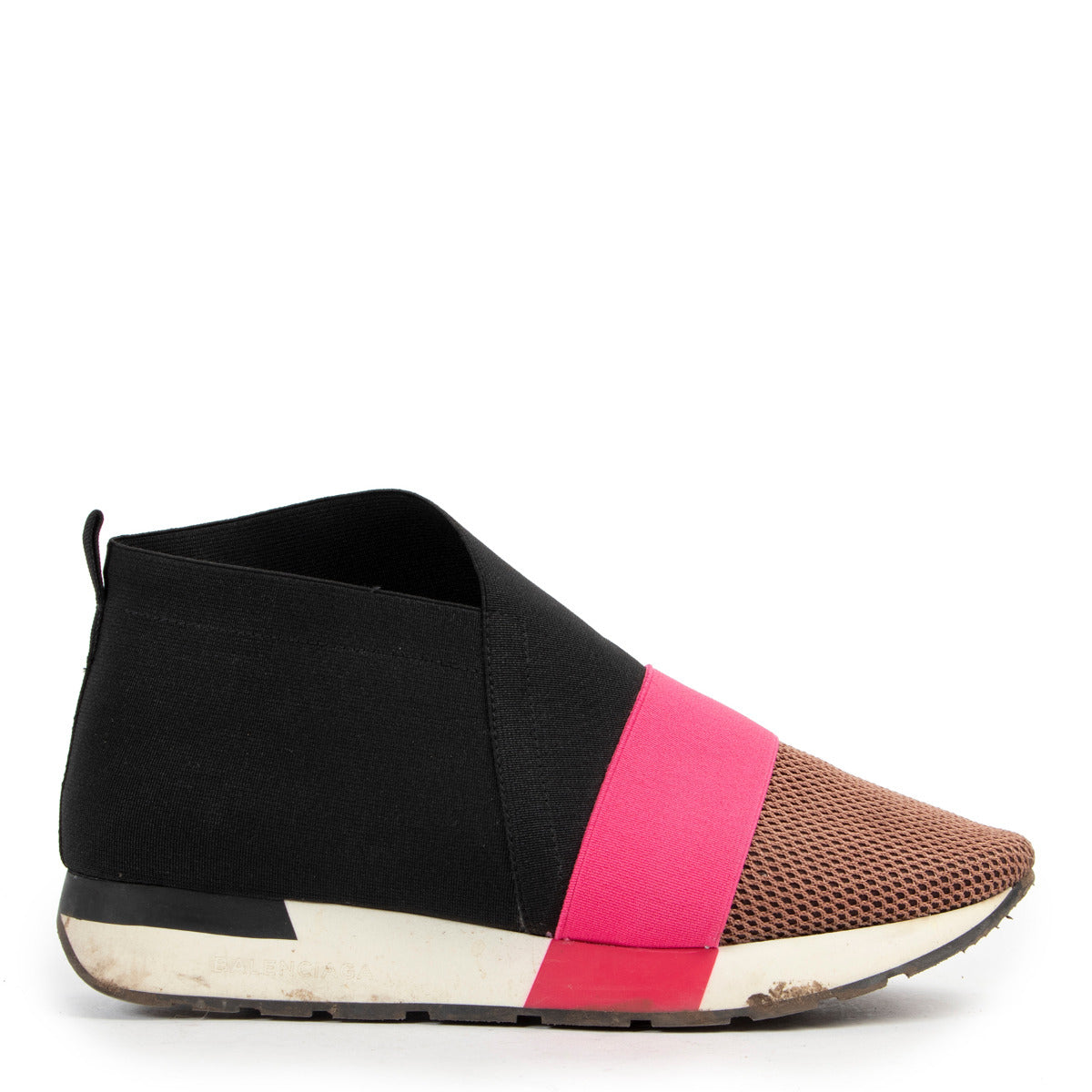 Baskets Balenciaga Race-Runner noires - taille 38