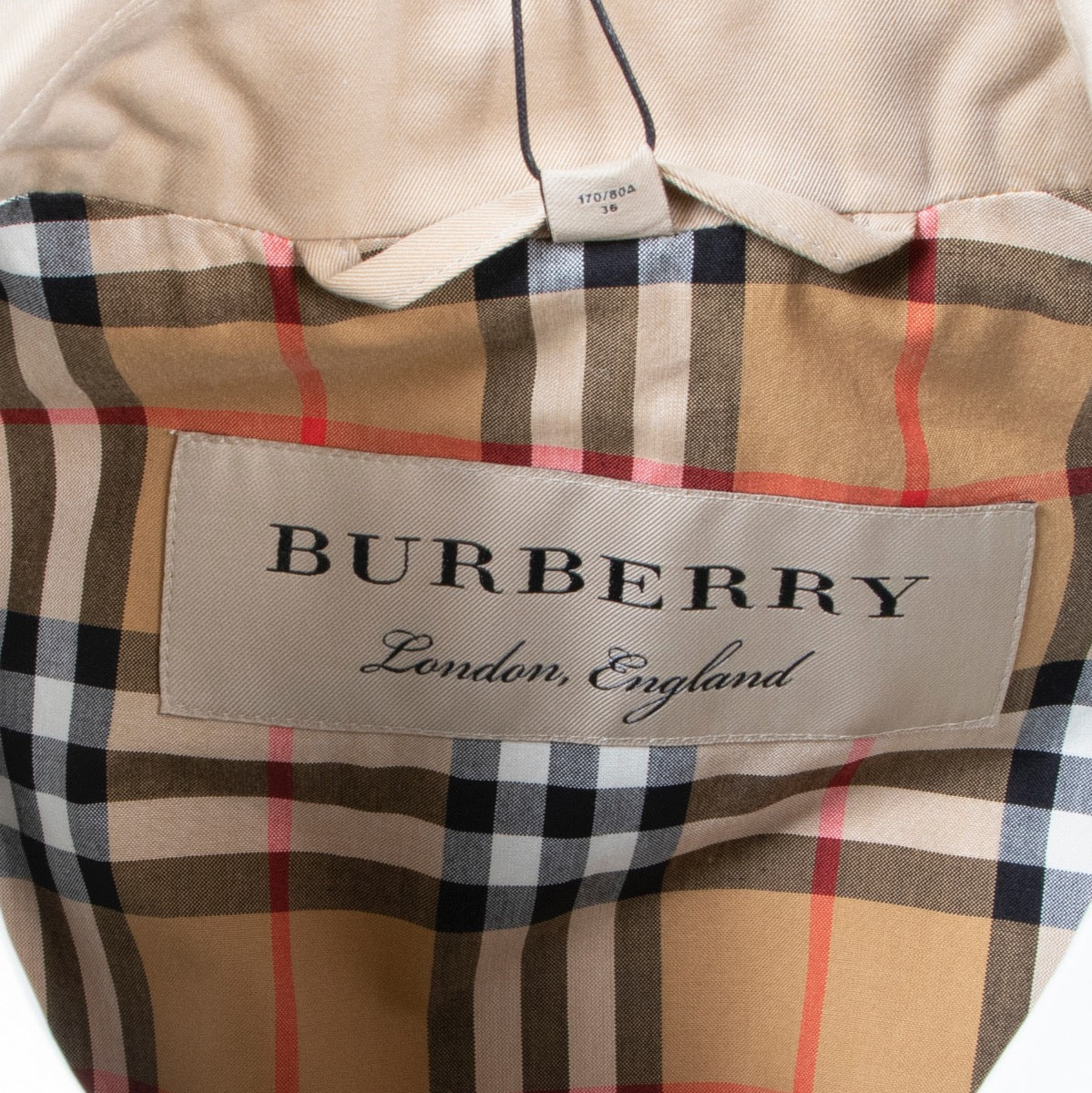 Shop safe online at Labellov in Antwerp this 100% authentic second hand Burberry Beige Barnhall Bomber Jacket - Size IT 38