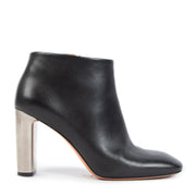 Celine Black Leather Bam Bam Ankle Boots