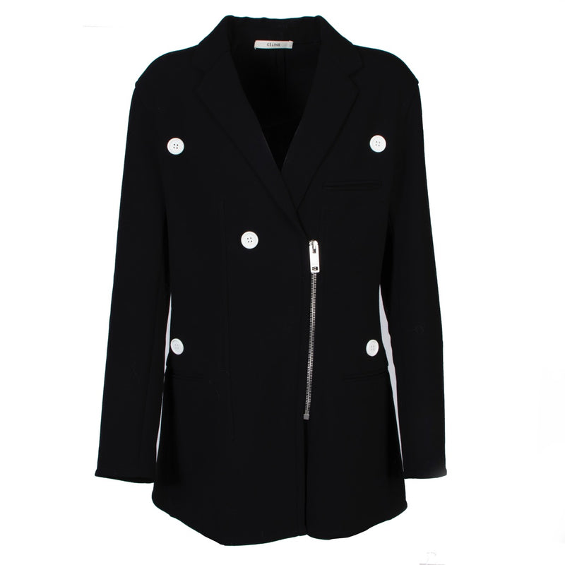 Shop safe online 100% authentic second hand Céline Black Jacket - Size 40 in very good condition at Labellov in Antwerp.