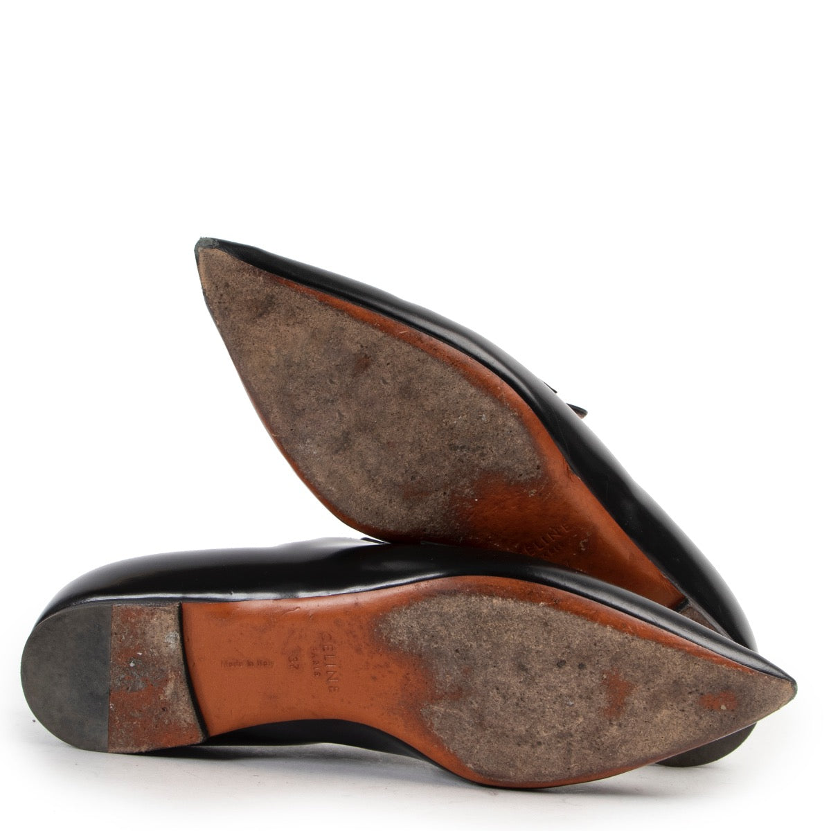 Shop safe online 100% authentic second hand Celine Black Flats - Size 37 in very good condition at Labellov in Antwerp.
