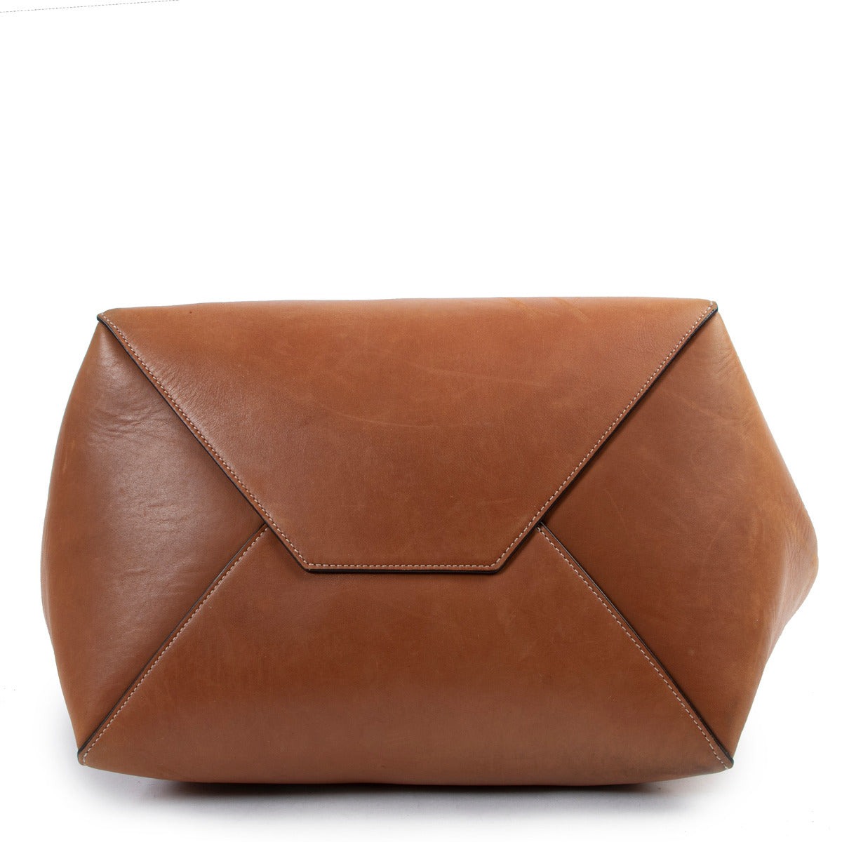 Céline Cognac Cabas Phantom Tote Shoulder Bag