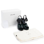 Shop safe online 100% authentic second hand Celine Dark Green Heels - Size 38 in very good condition at the right price at Labellov in Antwerp.