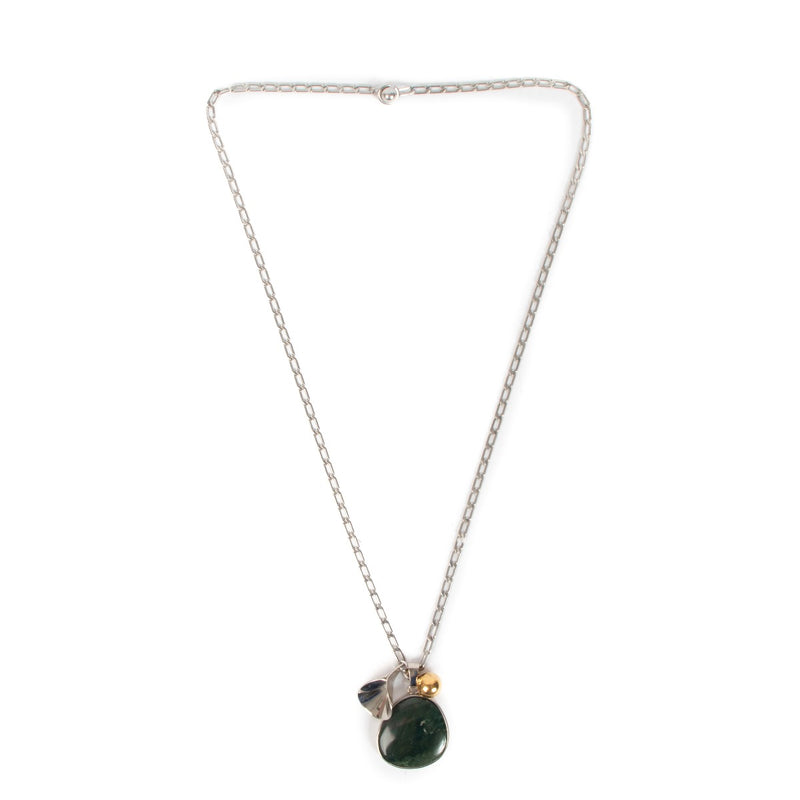 Celine Stone Pendant Necklace