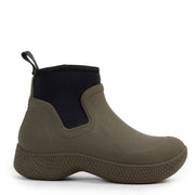 Celine Khaki Outdoor Ankle Boots - size 38