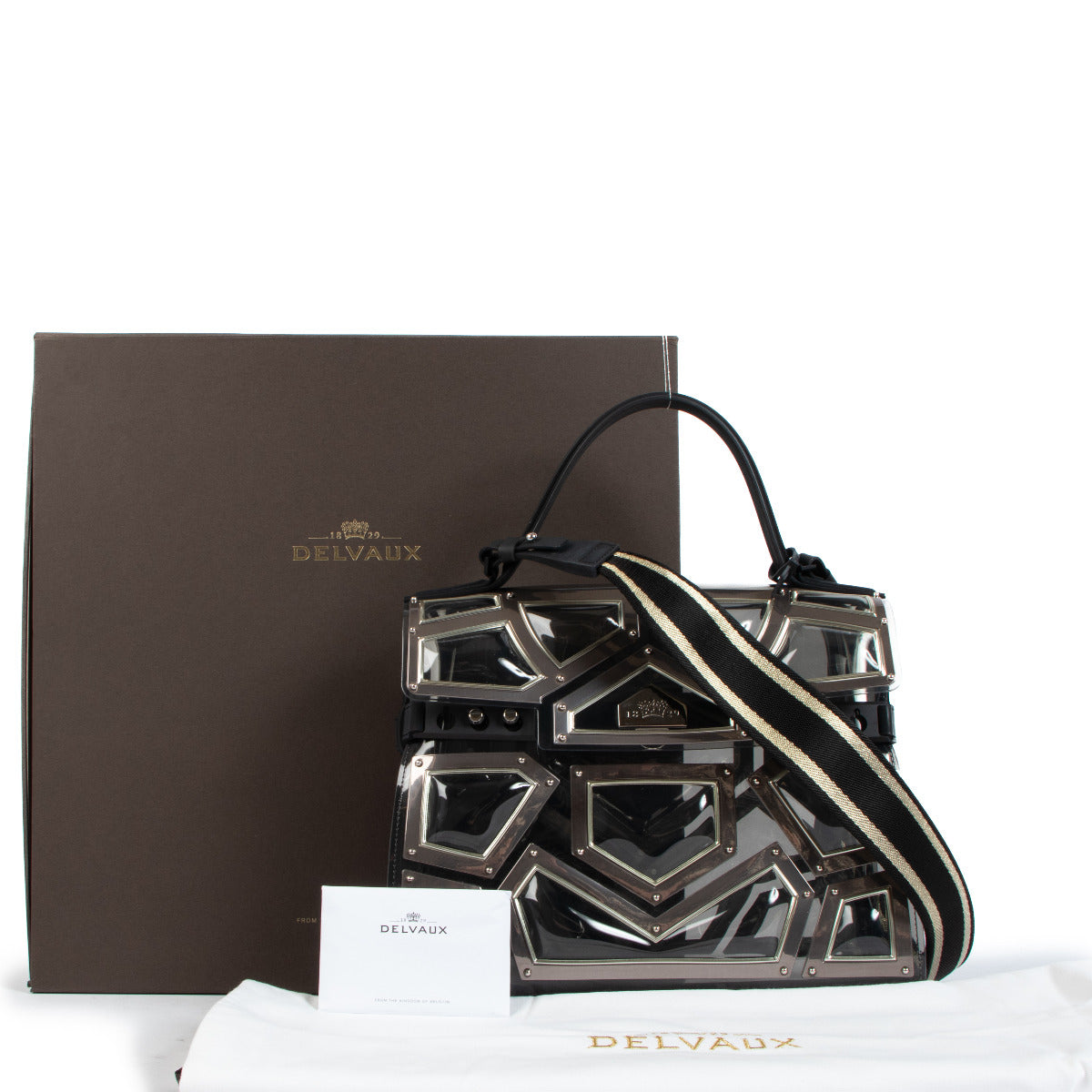 Delvaux Tempête Gladiator Top Handle Bag