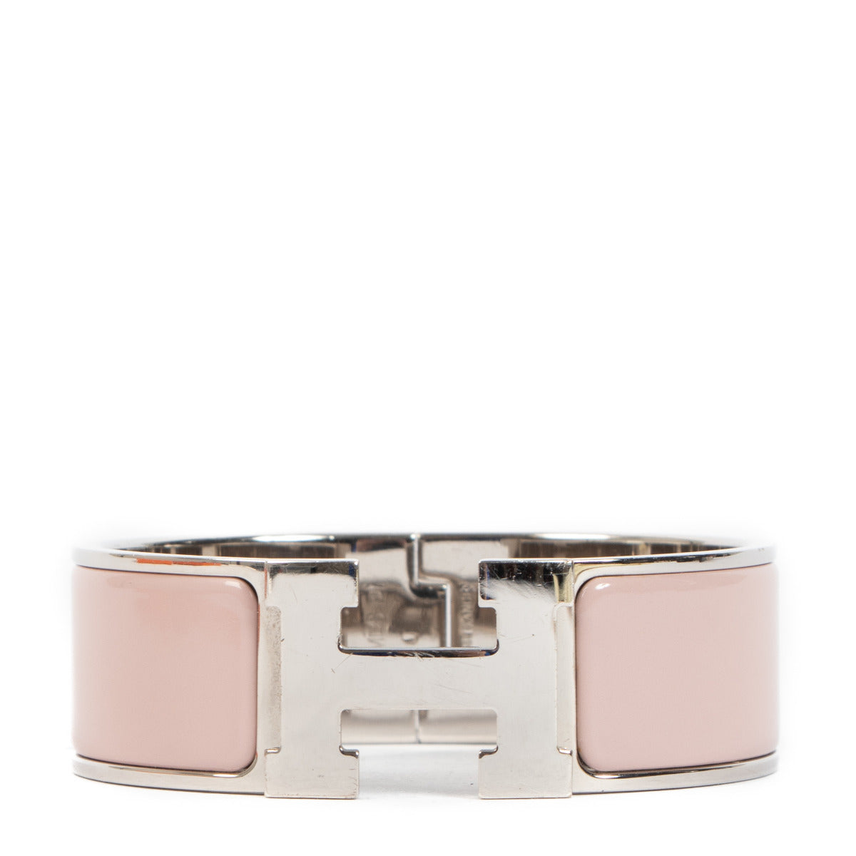 Hermès Blush Rosé Clic Clac H Armband