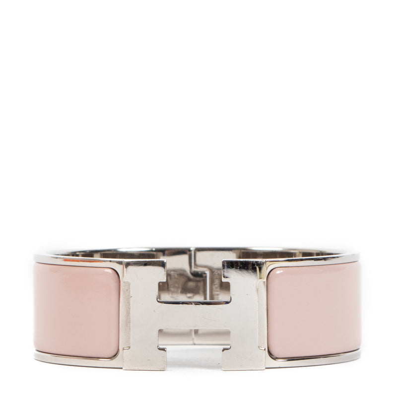 Hermès Blush Rosé Clic Clac H Armband