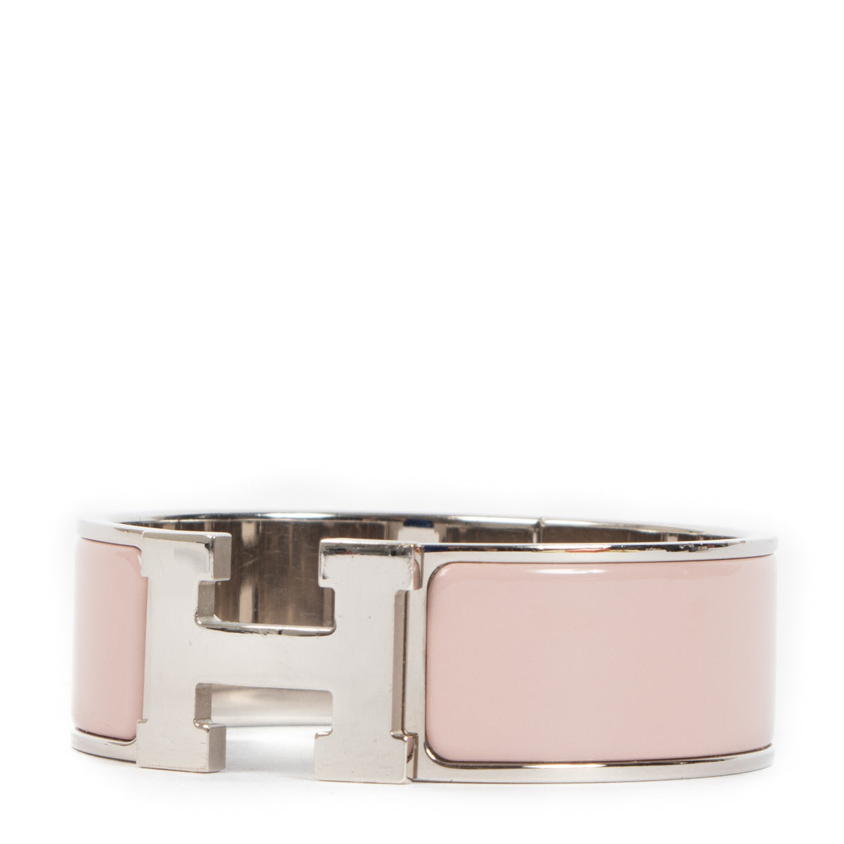 Hermès Blush Rosé Clic Clac H Armband