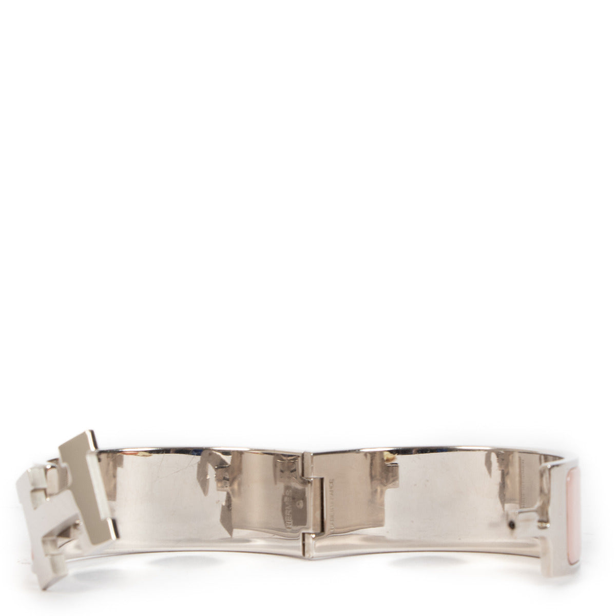 Hermès Blush Rosé Clic Clac H Armband
