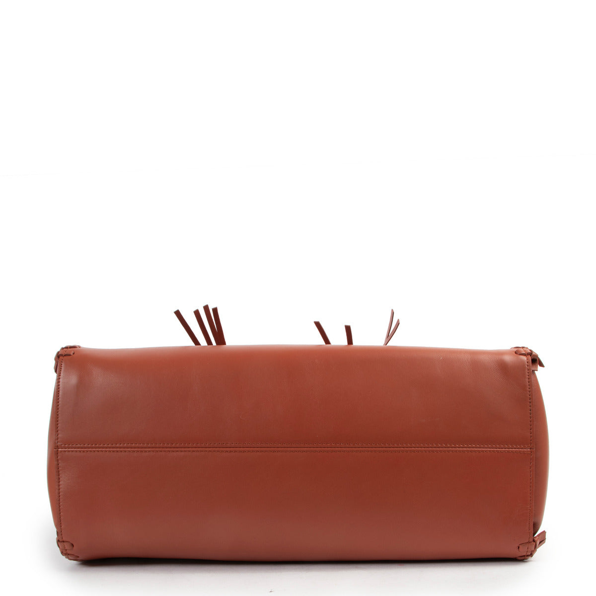Sac cabas bandoulière Lanvin orange