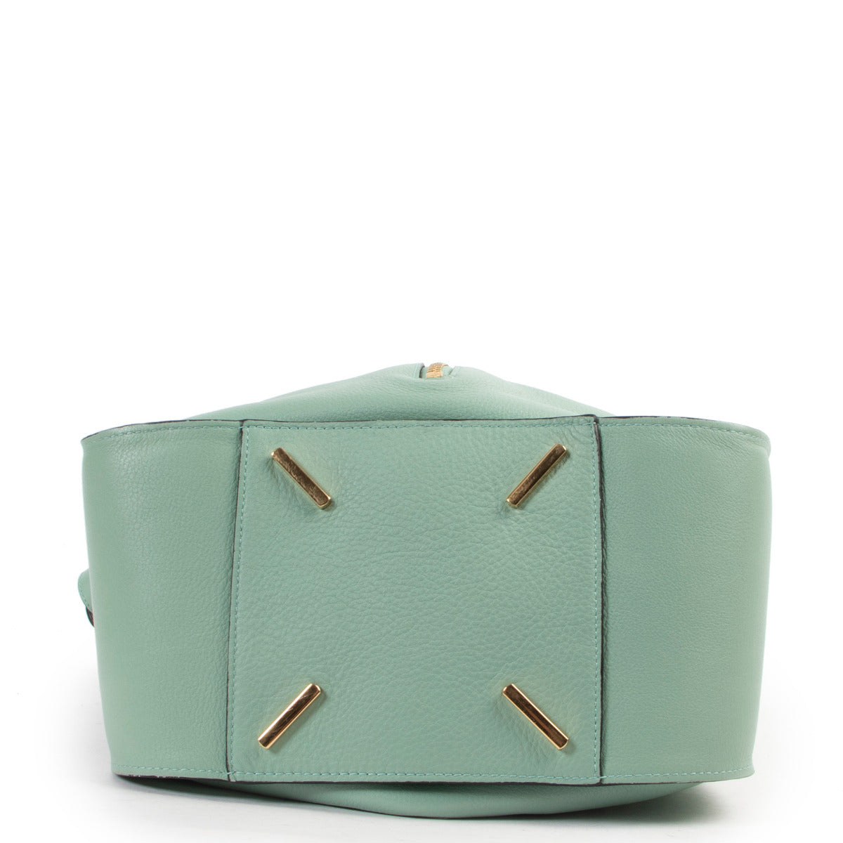 Loewe Groene Kleine Hammock Crossbody Tas