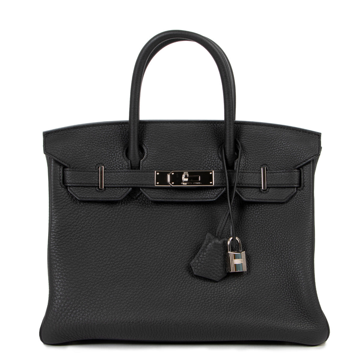 Highly exclusive and one-of-a-kind musthave Hermès Birkin 30 Togo Black PHW for the best price at Labellov.