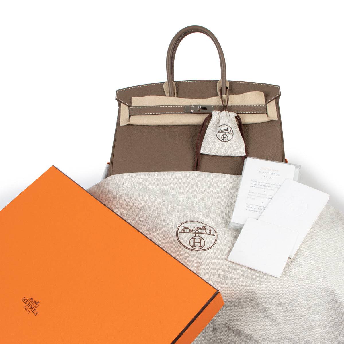 Hermès Birkin 35 Etoupe Togo PHW