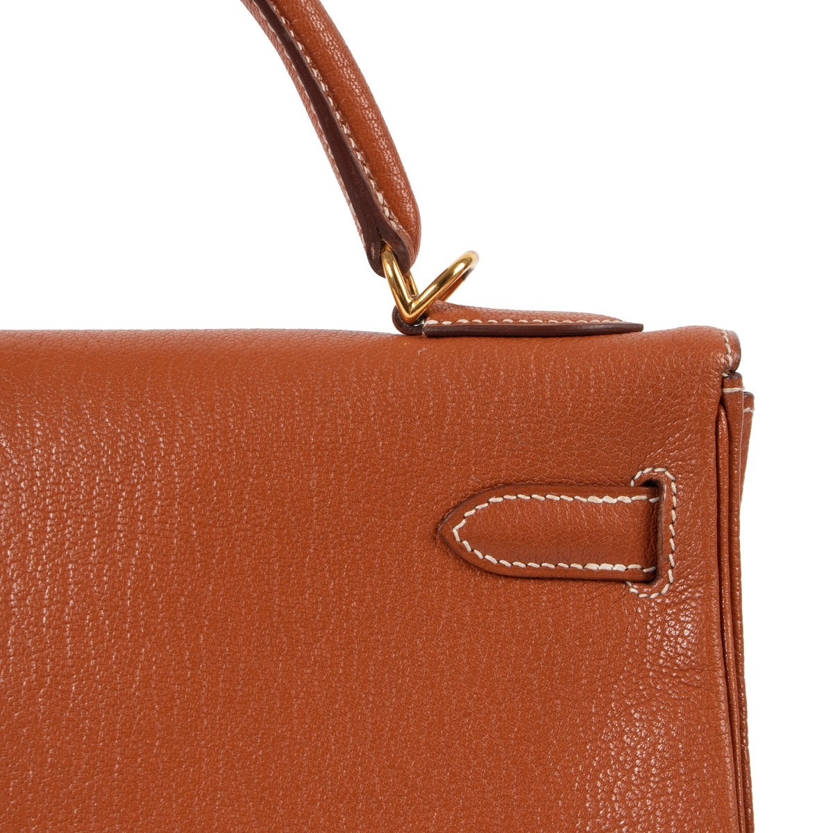 shop safe Hermes Etrusque Kelly 32 Chèvre Mysore Retourné GHW
