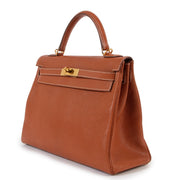 shop safe online Hermes Etrusque Kelly 32 Chèvre Mysore Retourné GHW