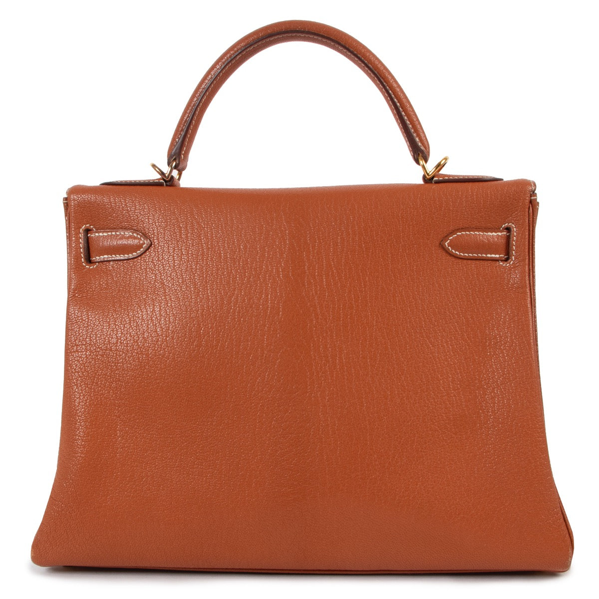 hard to find Hermes Etrusque Kelly 32 Chèvre Mysore Retourné GHW