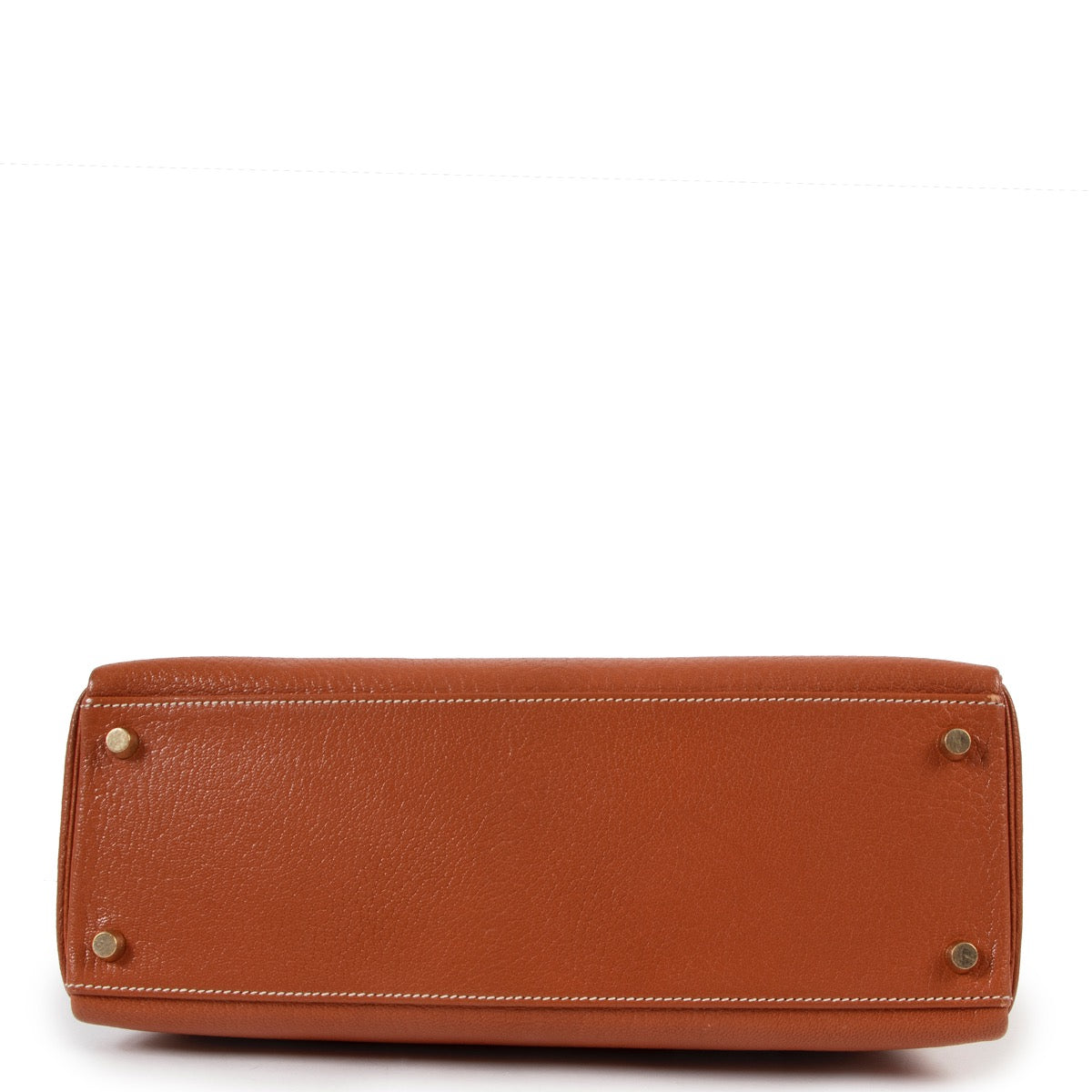 Hermes Etrusque Kelly 32 Chèvre Mysore Retourné GHW