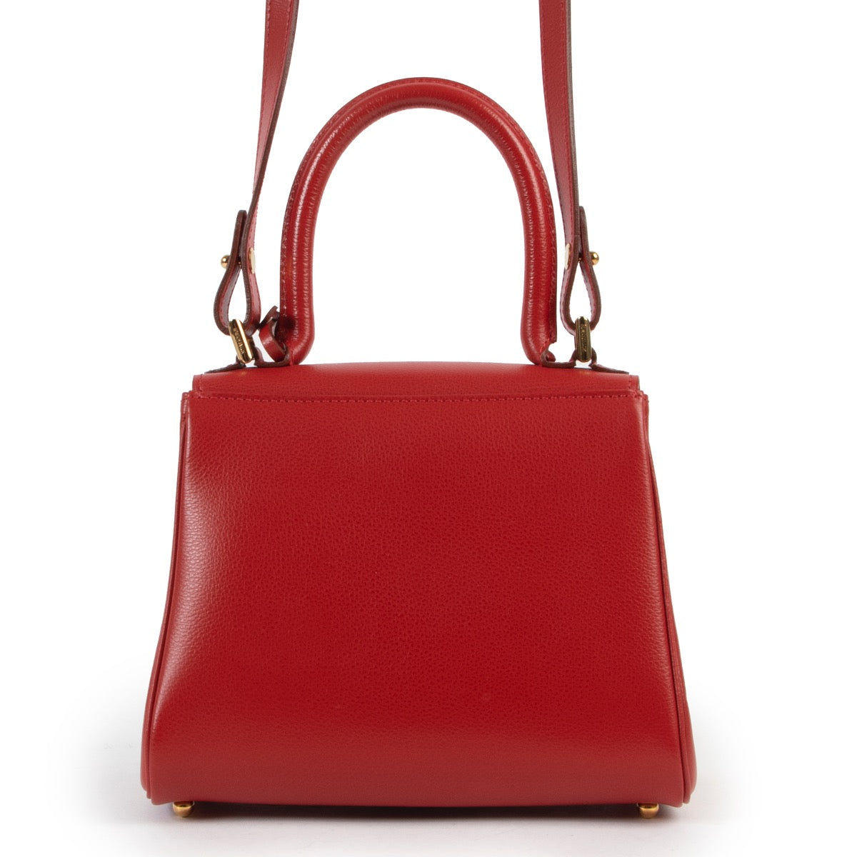 skip the waiting list Delvaux Red Mini Brillant + Strap