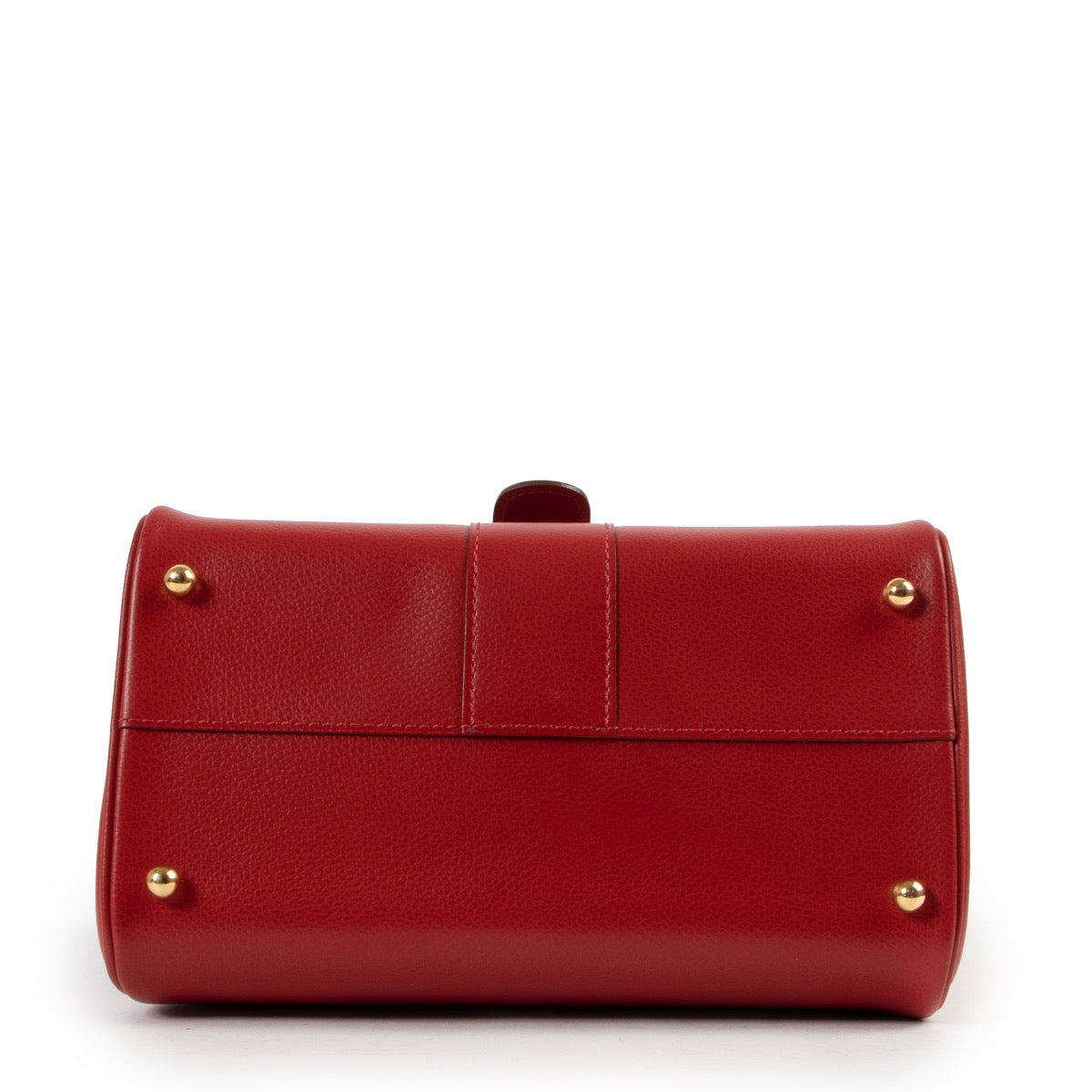 Delvaux Red Mini Brillant + Strap