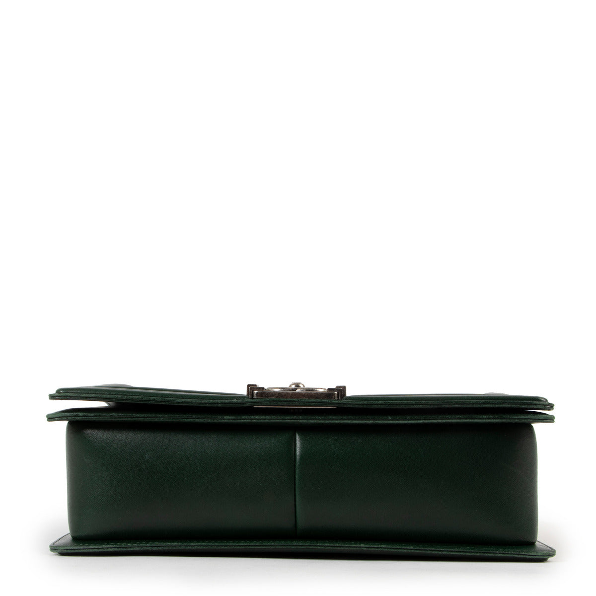 Sac Boy Chanel neuf en agneau vert taille médium