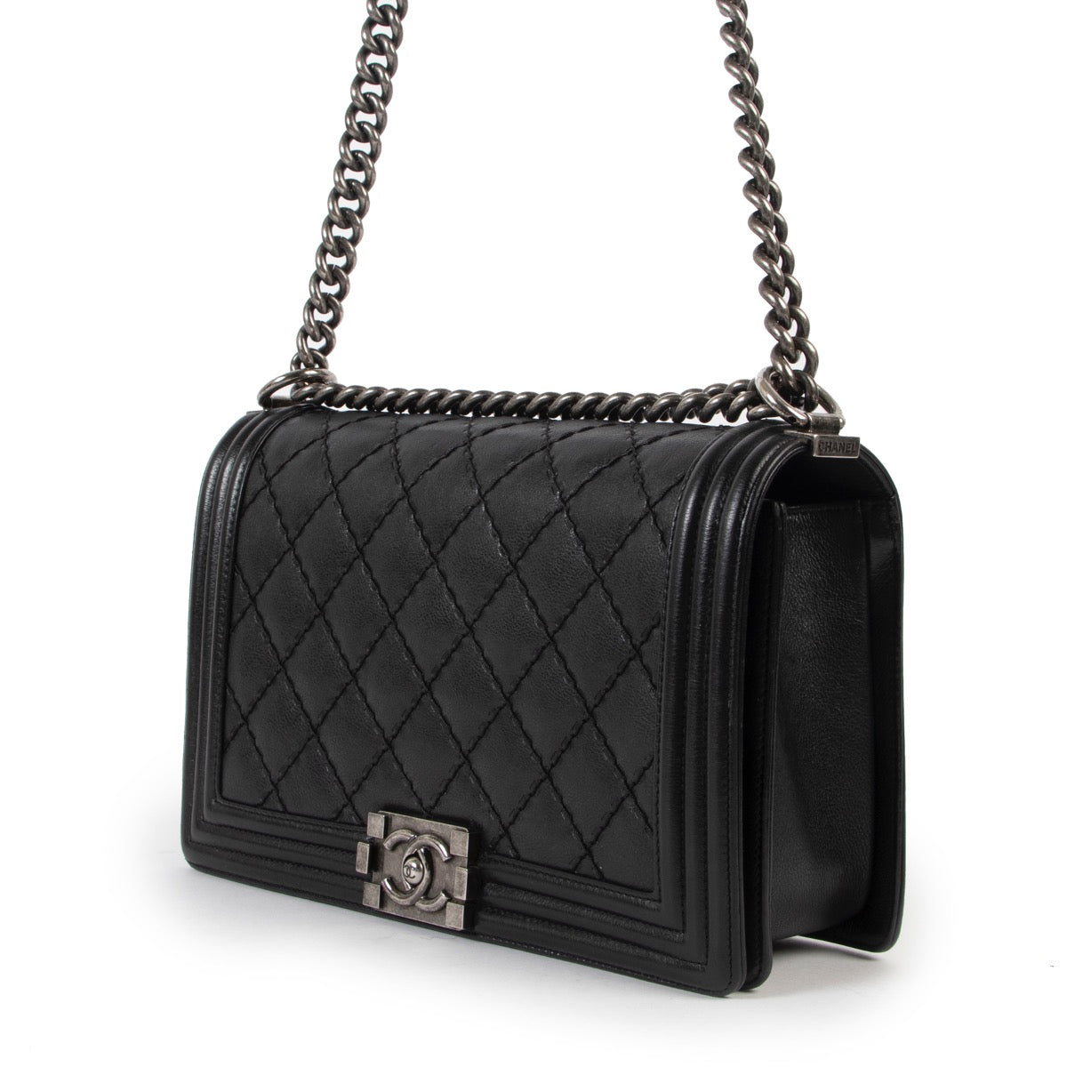Chanel Black Boy New Medium Shoulder bag