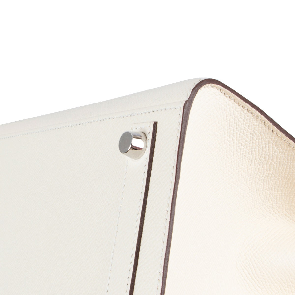 Hermès Birkin 25 White epsom Palladium hardware