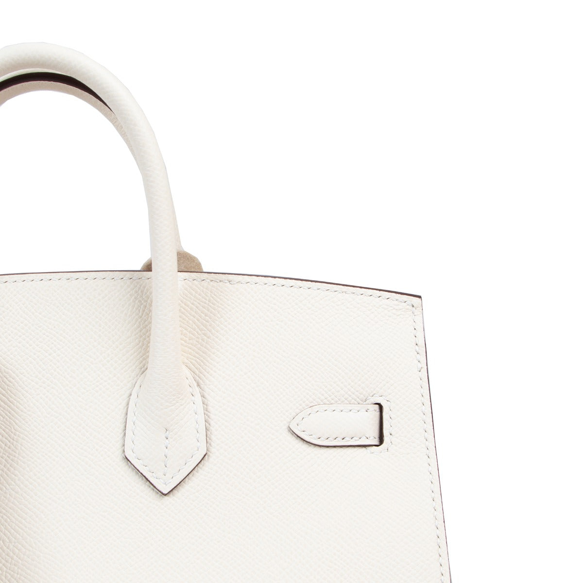 second hand hermès birkin 25 white at Labellov in Belgium