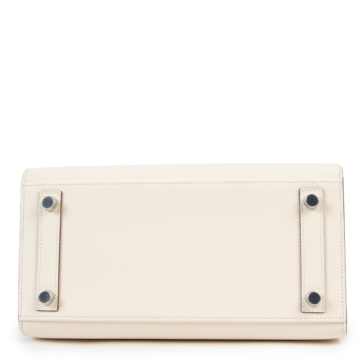 Hermès Birkin White Epsom Palladium Hardware at Labellov