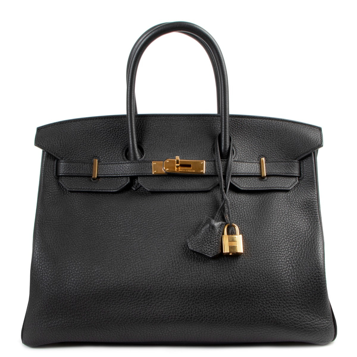 Hermès Birkin 35 Black Togo Gold Hardware