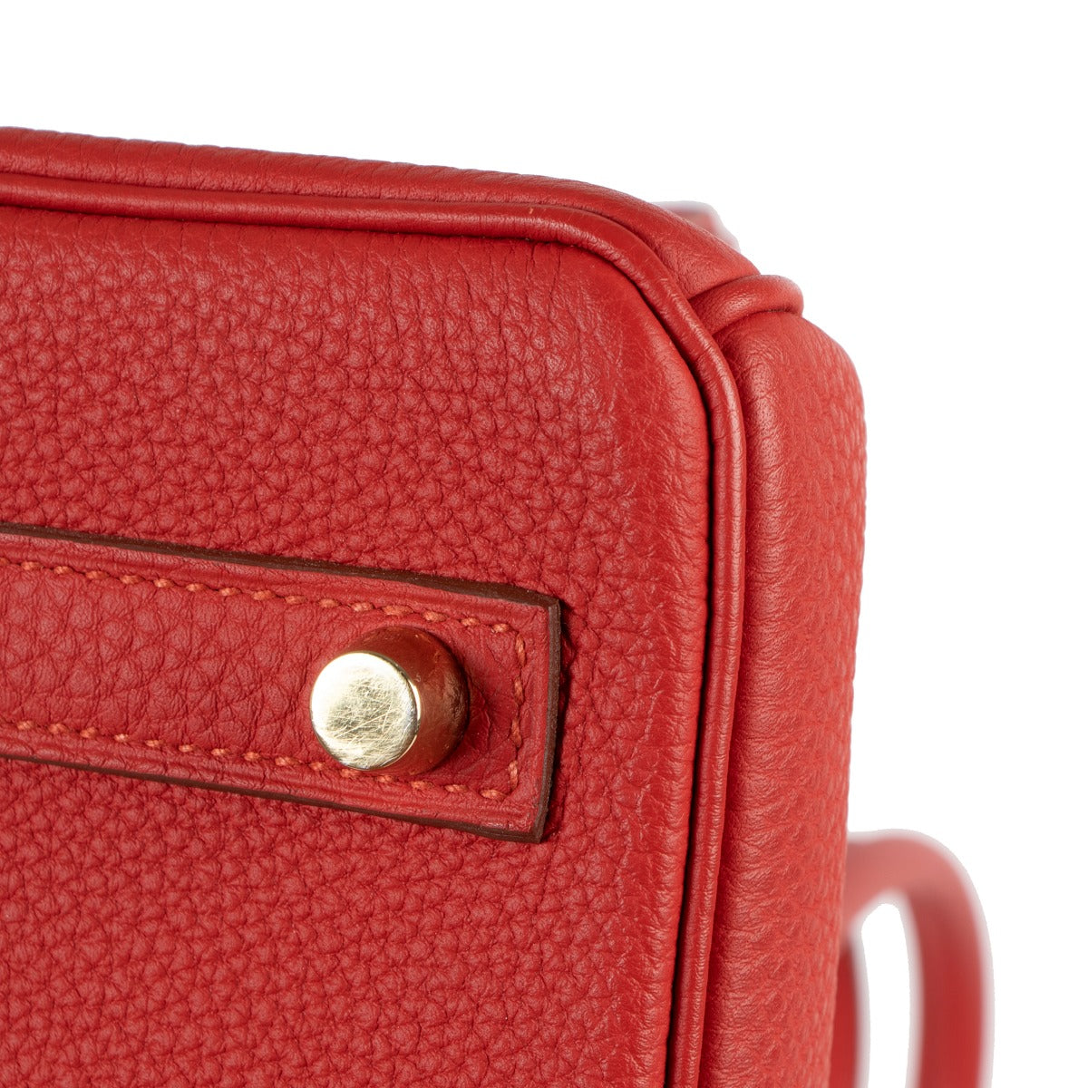 hermes second hand birkin 30 red togo gold hardware