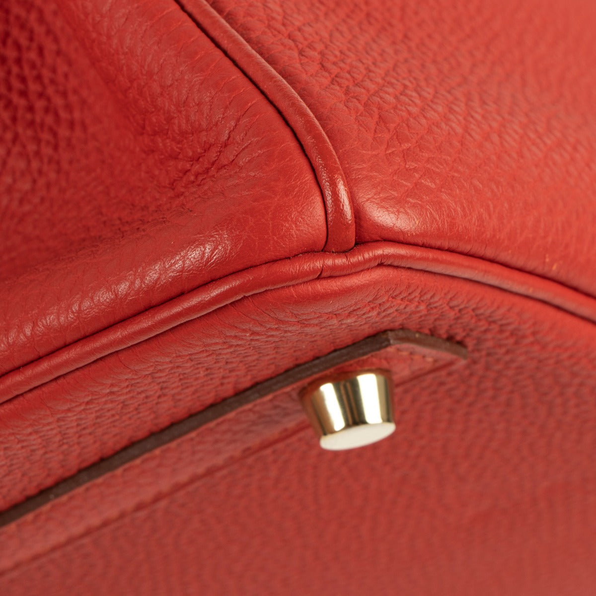hermes second hand birkin 30 red togo gold hardware