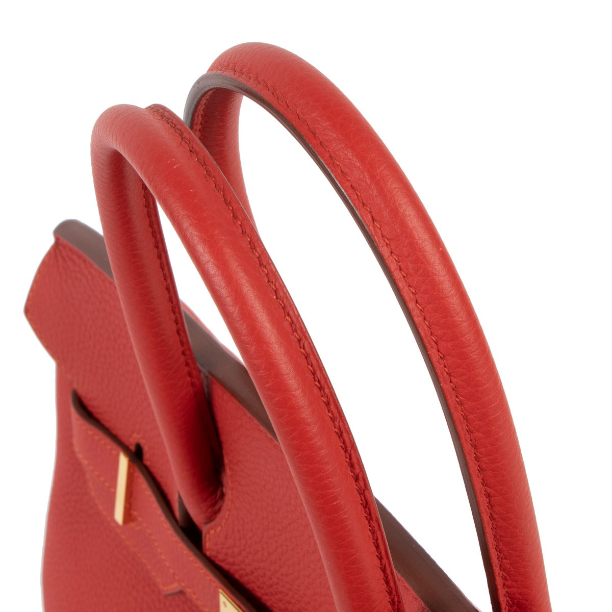 hermes second hand birkin 30 red togo gold hardware