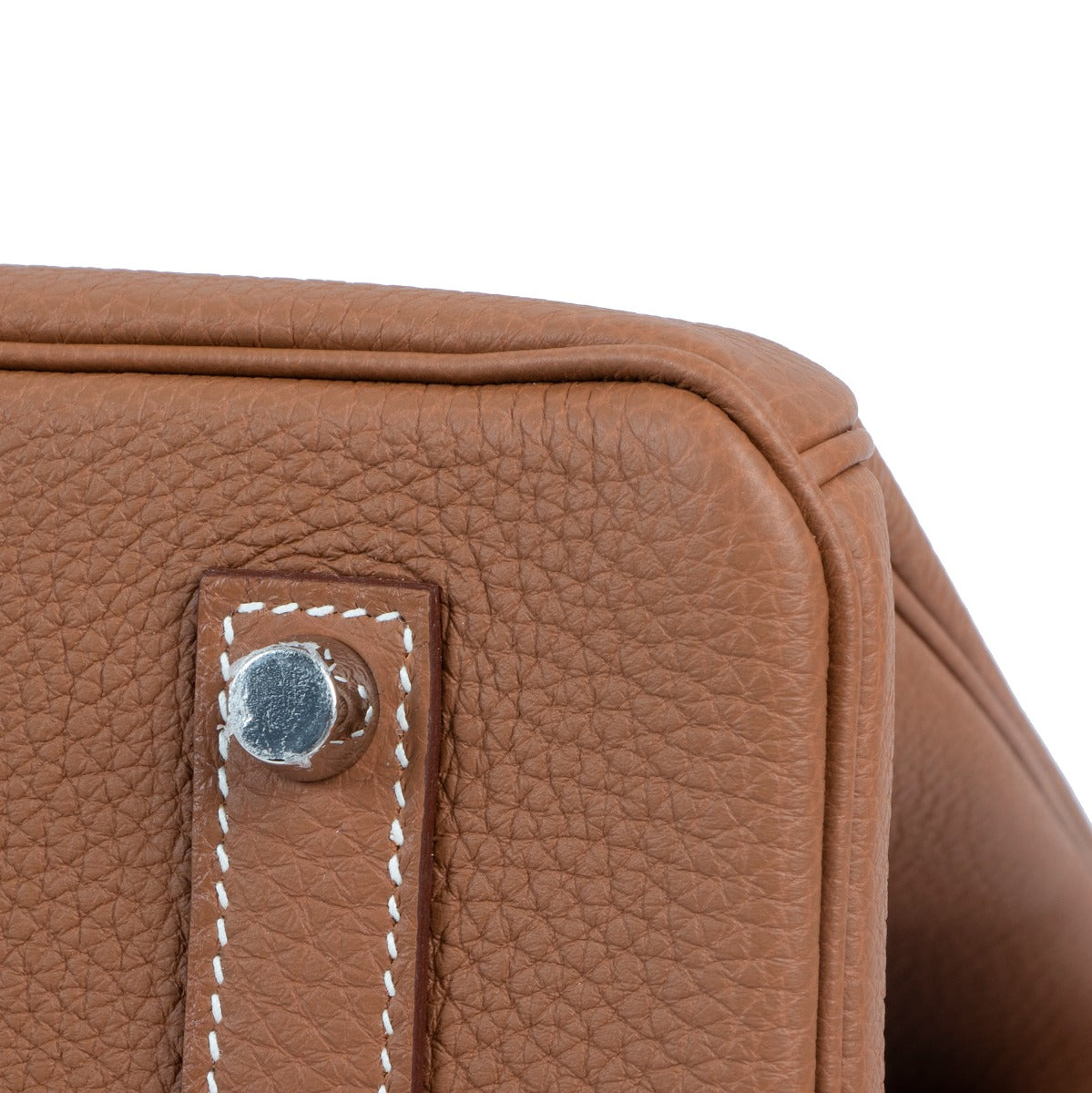 Hermes birkin 35 gold togo detail bottom protector