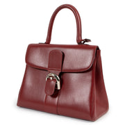 Delvaux Brillant MM Red Jumping Leather