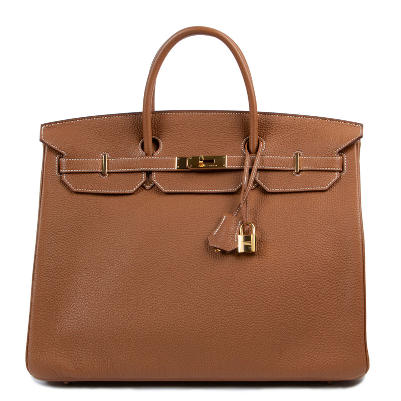 Hermès Birkin 40 Gold Togo GHW
