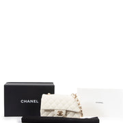 shop safe online Chanel White New Mini Classic Flap Bag