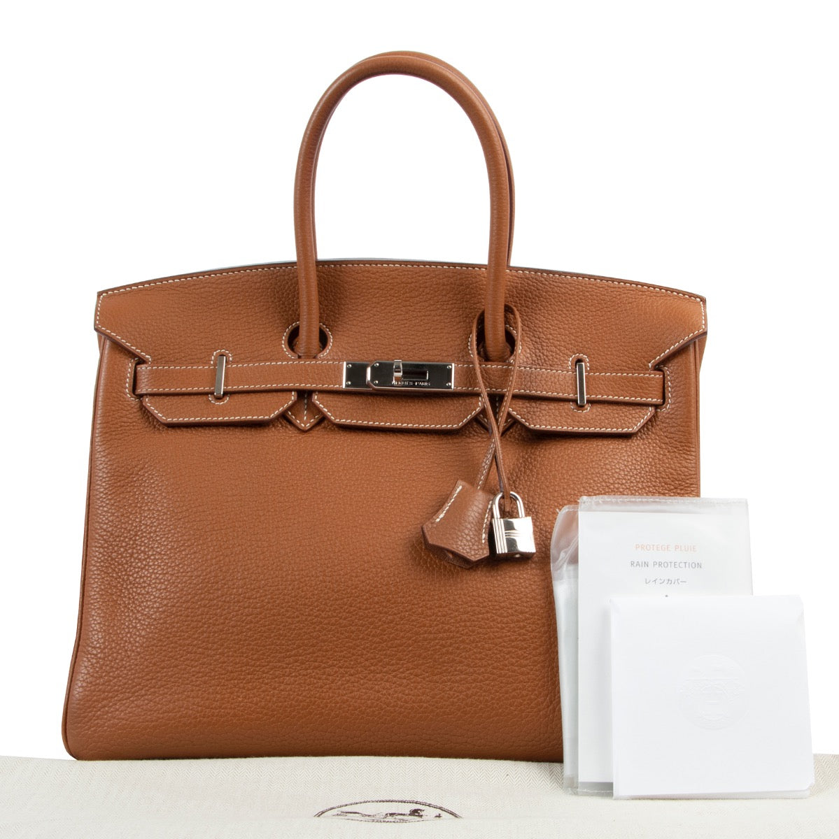 Hermès Gold Birkin 35 PHW