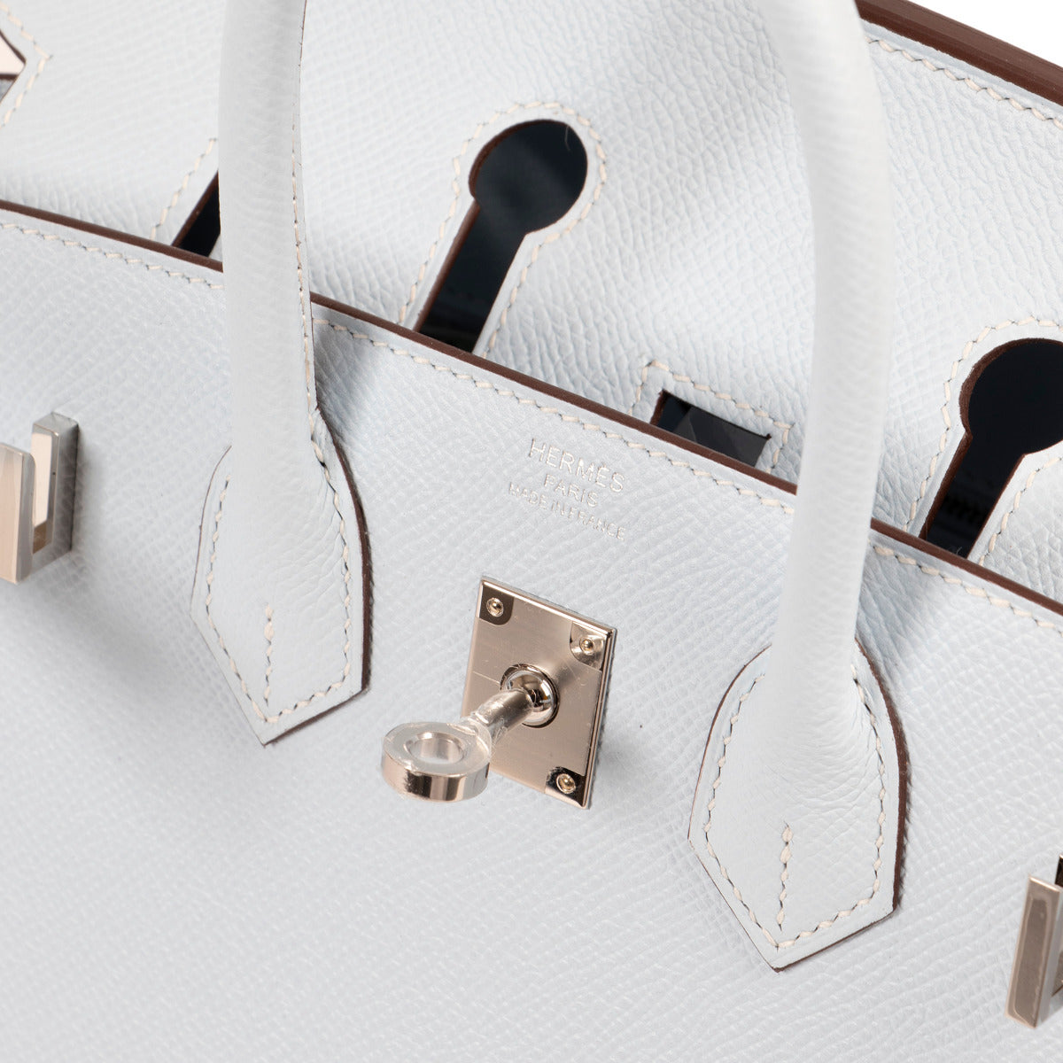 Hermès Birkin 25 Sellier Epsom Bleu Brume PHW