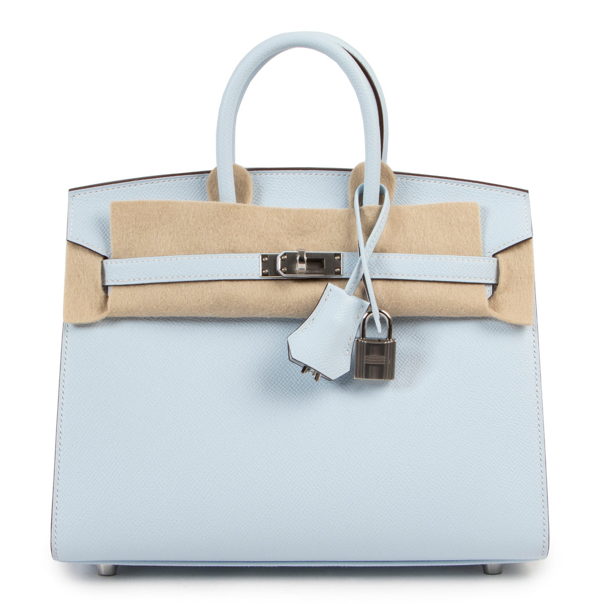 Hermès Birkin 25 Sellier Epsom Bleu Brume PHW