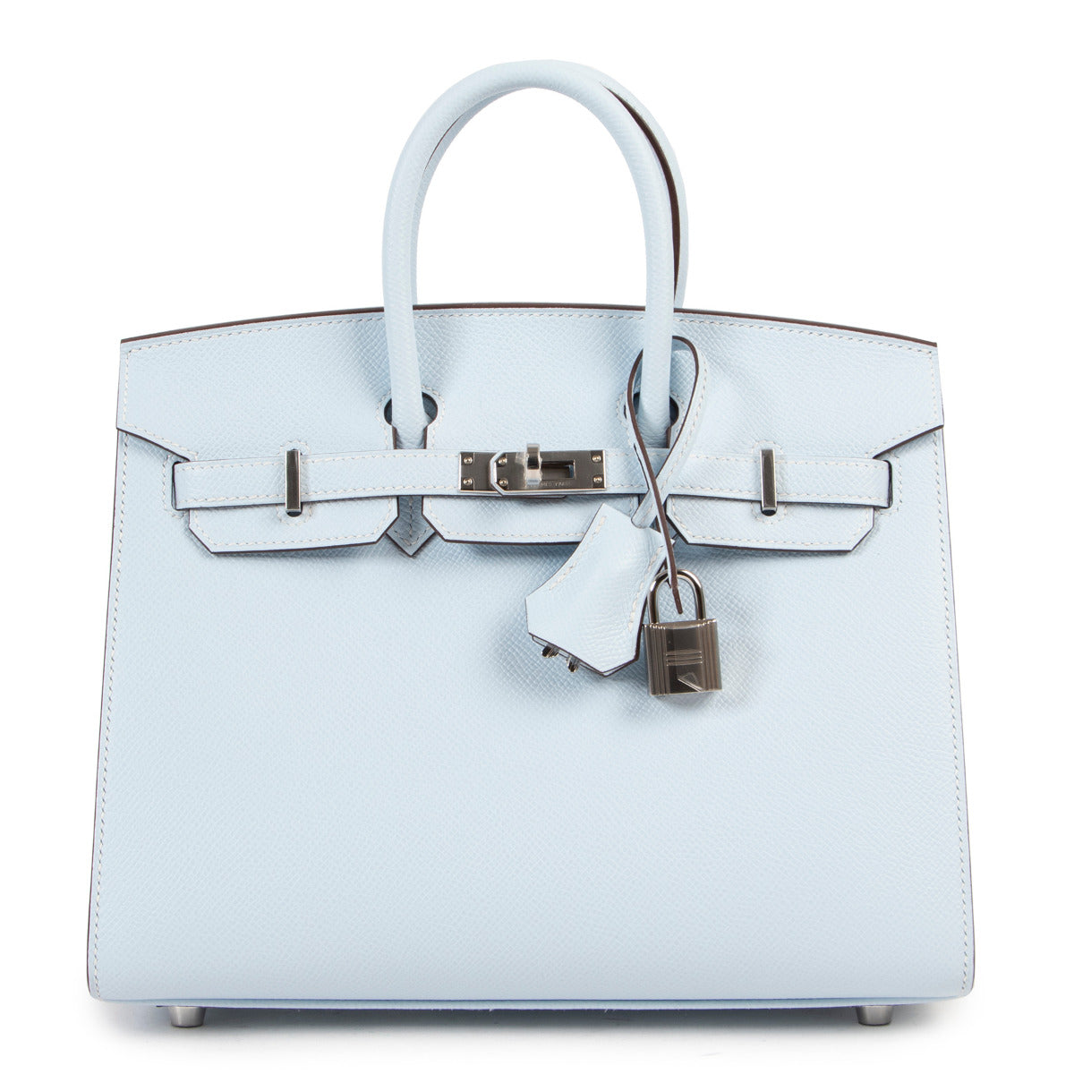 Hermès Birkin 25 Sellier Epsom Bleu Brume PHW