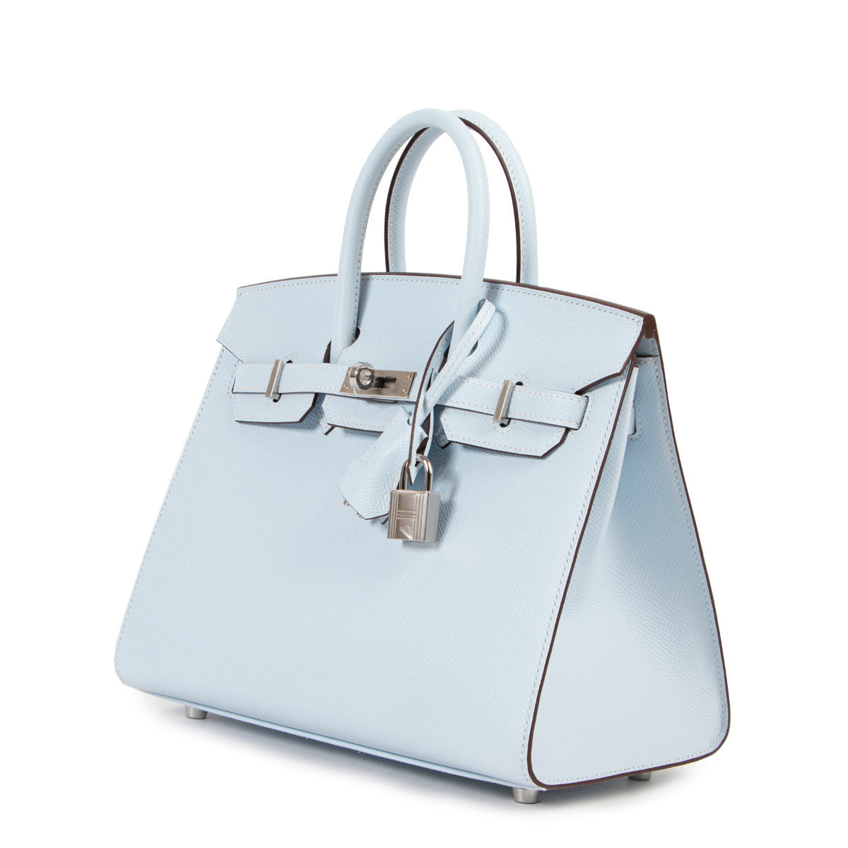 Hermès Birkin 25 Sellier Epsom Bleu Brume PHW