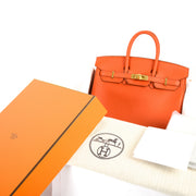 Hermès Birkin 25 Terre Batue Swift GHW