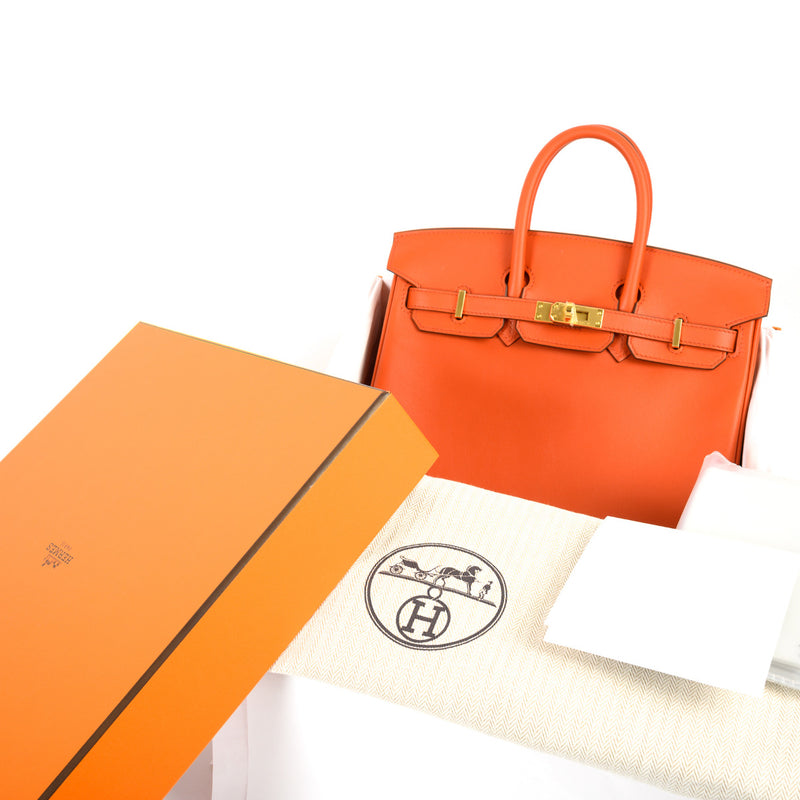 Hermès Birkin 25 Terre Batue Swift GHW