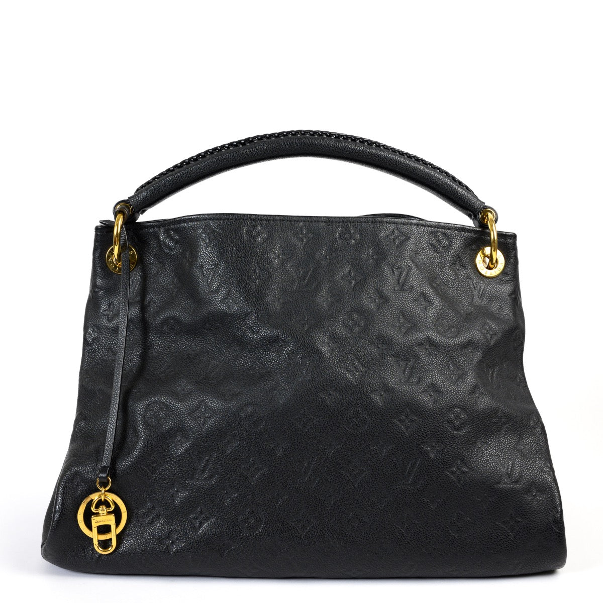 Shop safe online at Labellov in Antwerp this 100% authentic Louis Vuitton Artsy MM Black Monogram Empreinte Leather