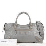 Buy an authentic second hand Balenciaga Gris Haussmannien part time Shoulder Bag at Labellov