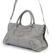 Buy an authentic second hand Balenciaga Gris Haussmannien part time Shoulder Bag at Labellov