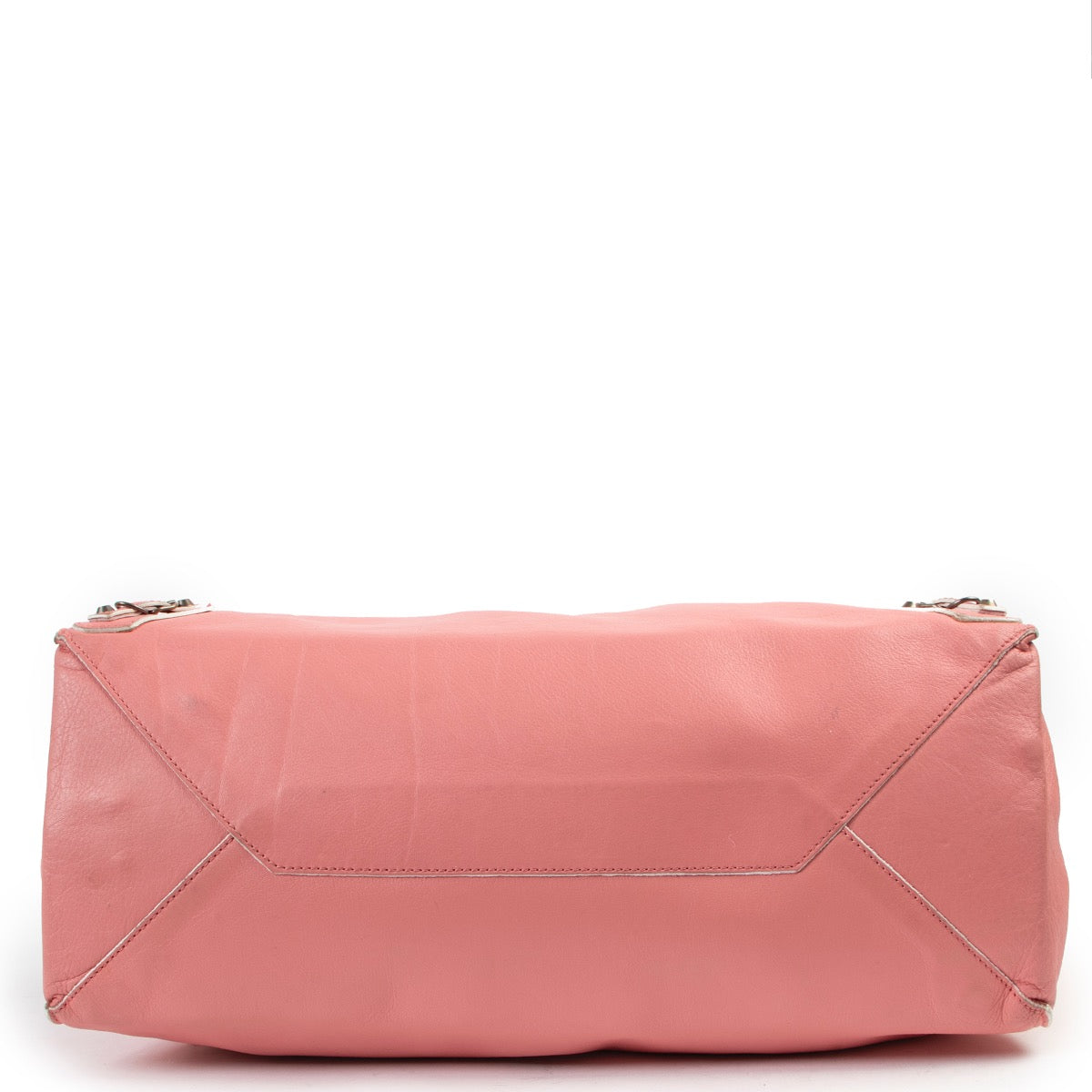 Buy an authentic second hand Balenciaga Pink Papier A4 Bag at Labellov